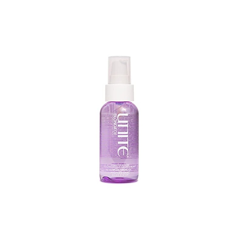 UNITE Hair BLONDA Oil - Argán para rubias, 4.23 fl.