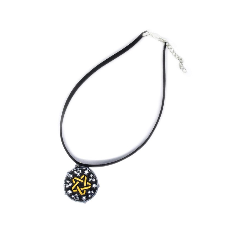 Yennefer necklace with rhinestones