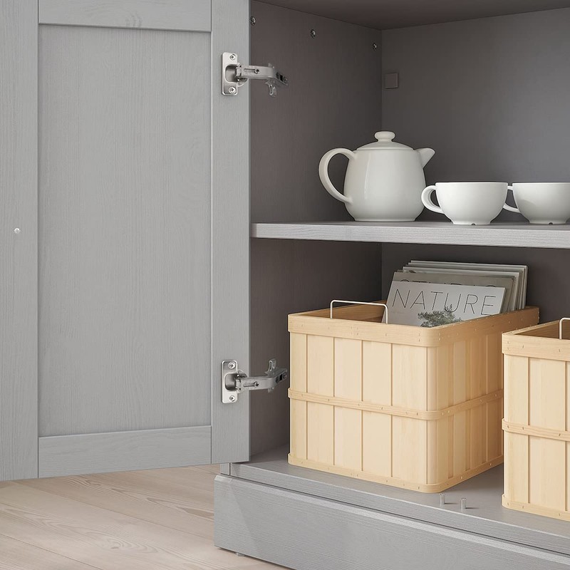 Probrico Cabinet Hinges(5 Pair), Full Overlay Hinges for Wardrobe, 135