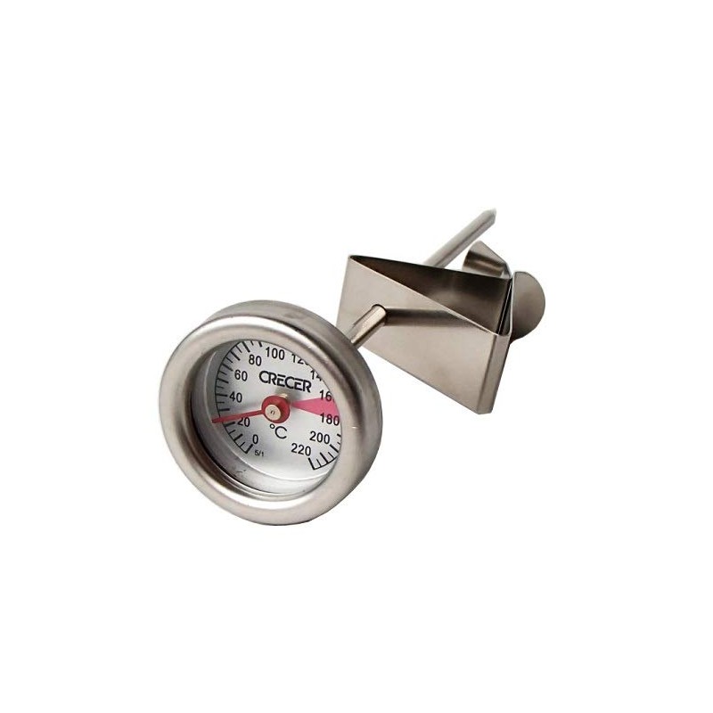 CRECER AP-31-SUS Cooking Thermometer, Waterproof, Suitable Temperature Range, Silver