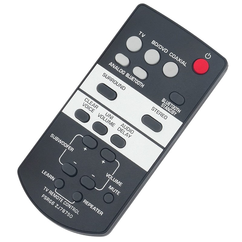 FSR66 Replace Remote Control for Yamaha Soundbar YAS-103 YAS-103BL ATS-1030