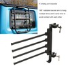 RV Clothes Drying Rack Aluminum Multifunctional Anti Rust 180° Rotatable