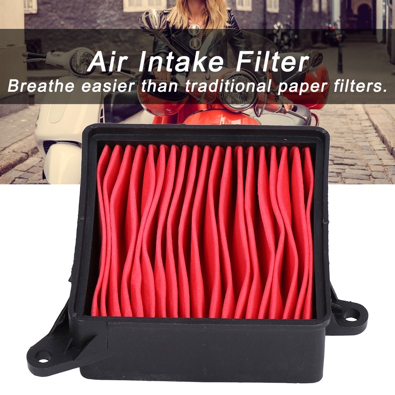 Scooter Air Filter Cleaner High Flow 10.5x3.5x11cm Replacement for Kymco
