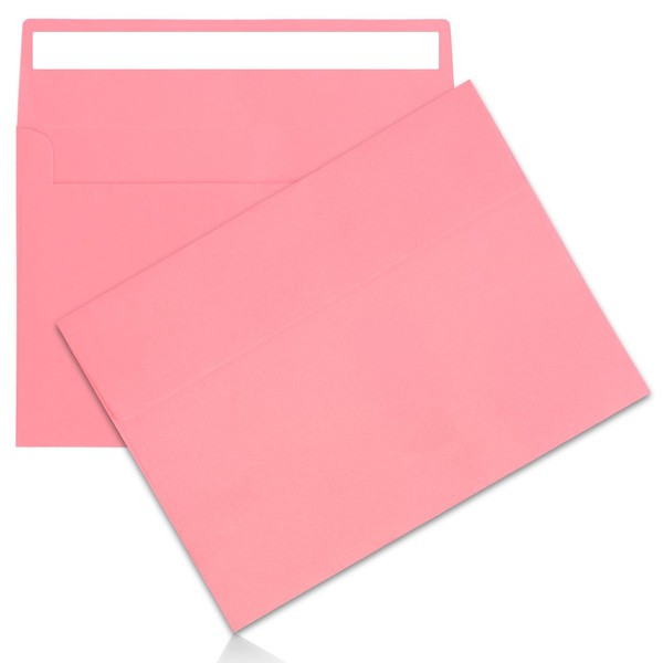50Packs A4 Pink Envelopes 4x 6 Inch Card Envelopes,Self Seal