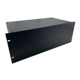 ProSpeakerparts PROCRAFT RP4B-10-BK 4U 10"" Deep Rack Mount Project Box - Aluminum Face/Steel Box