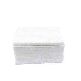 IWOWHERO Natural Cotton Makeup Remover Pads 100pcs 6x7cm Single Layer Plastic Box Gentle Comfortable Multi-functional Use