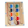 Children Magnetic Color Number Maze Fine Motor Skill Brain Training