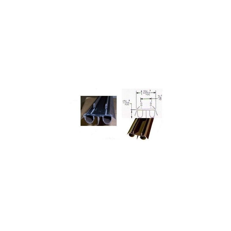 Endura Vinyl Door Bottom and Sweep - 48 inches -