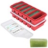 1/2 Cup Silicone Freezer Tray With Lid - Silicone Freezer