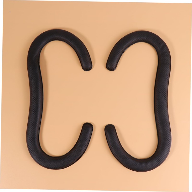 DOITOOL 2pc Vr Eye Mask Pad Sponge Blindfold Comfortable Pu