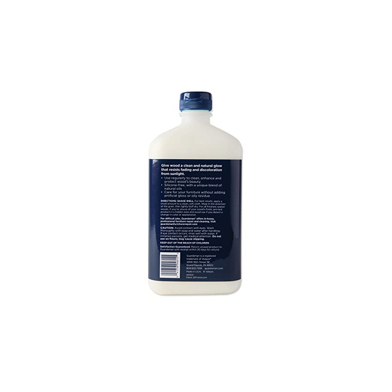 Guardsman Clean & Polish For Wood Furniture - Cream Polish