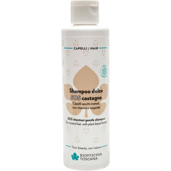 Biofficina Toscana SOS Chestnut Gentle Shampoo, 200 ml