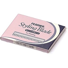 Feather Styling Blade Coiffeur Lames De Plumes, violet Ht, 1x 10 Stück