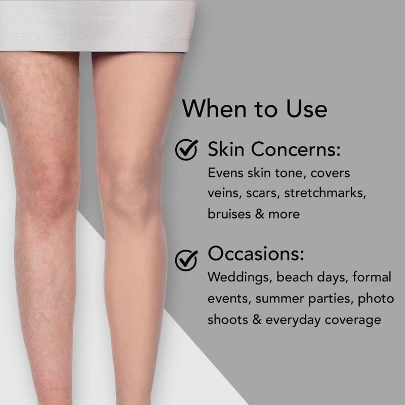 Dermablend Leg & Body Makeup Foundation SPF 25, 10N, 3.4