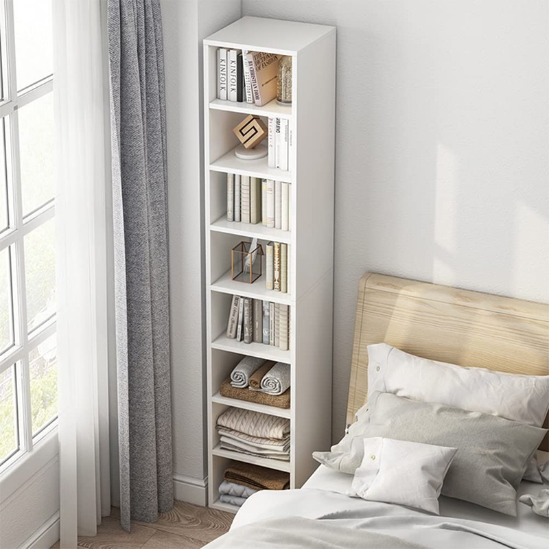 IOTXY Small Narrow Corner Bookcase - 71 Inches Tall Gap