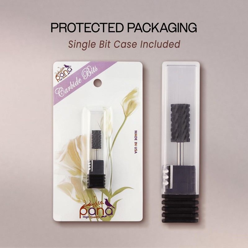 PANA Professional 3/32" Shank Size - Flat Top Large Barrel