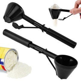 Coffee Scoop Funnel for K-Cups Reusable, Filling Water Bottles with Protein Powder Milk Powder Filling Resuable K Cup Coffee Capsule