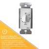 Woods 59717 In- Wall 60 Minute Spring Wound Timer, White