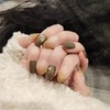 Set of 24 Summer Nail Tips Internet Popular Style Fake