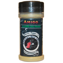 Amigo Jalapeño Chili Powder Jalapeño Chili Pepper Powder Dried Spice Hot Spice Seasoning 1.5 oz 1 Bottle
