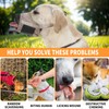 Dog Muzzle Soft Mesh Muzzle - Adjustable Breathable Dog Muzzle,