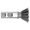 Drill America 3/4" 45 Degree High Speed Steel Weldon Shank Dovetail Cutter, DWC Series