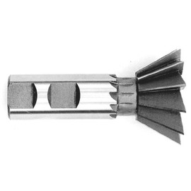 Drill America 3/4" 45 Degree High Speed Steel Weldon Shank Dovetail Cutter, DWC Series
