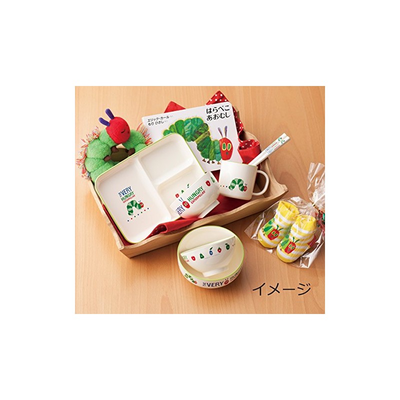 Harapeko Aomushi 807533 Milky Children's Paint Bowl, Diameter 4.7 inches