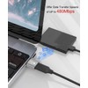 XiAyriky USB Male to USB C Female Adapter 10-Pack, Male