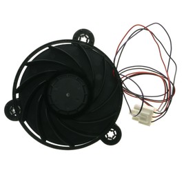 WR60X28408 Evaporator Cooling Fan Replacement DC 12V for GE and Haier Refrigerators 0064001594