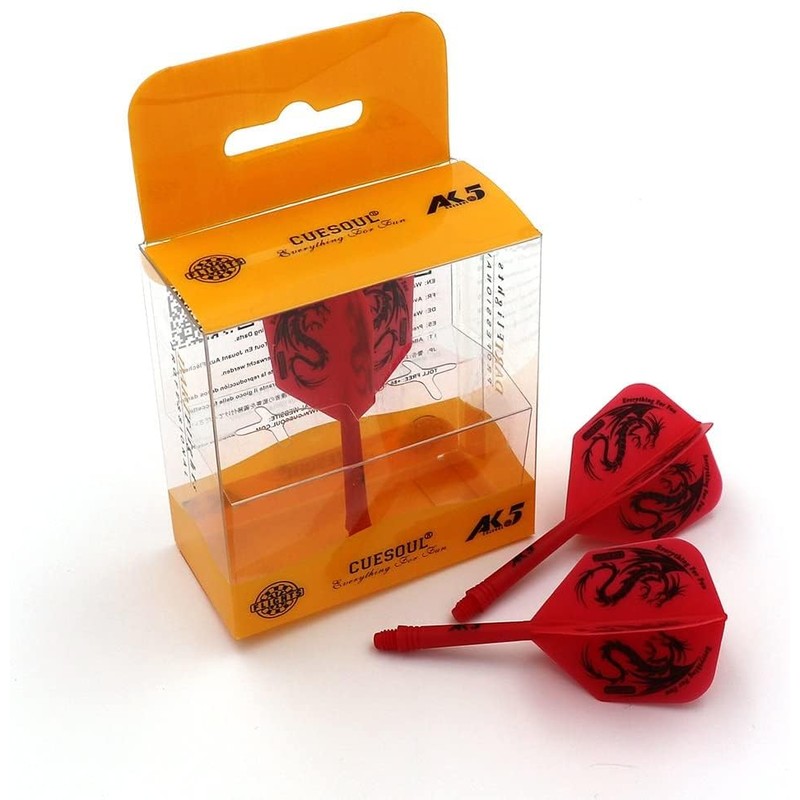 CUESOUL ROST Integrated Dart Flight and Shafts Big Wing Shape-33mm