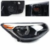 OCASAMI For 2014-2019 KIA SOUL Headlights Chrome Housing Projector Headlight