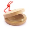 TIGER CAS14-NT Wooden Castanets - Finger Clackers Clappers - Two