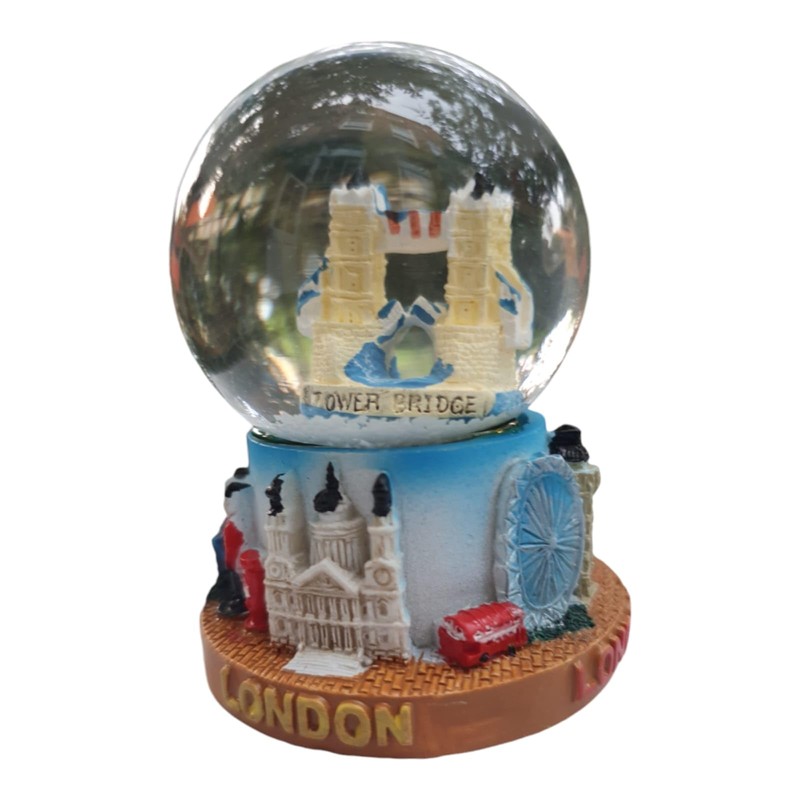London Tower Bridge Snow Globe Souvenir – Iconic Tower Bridge