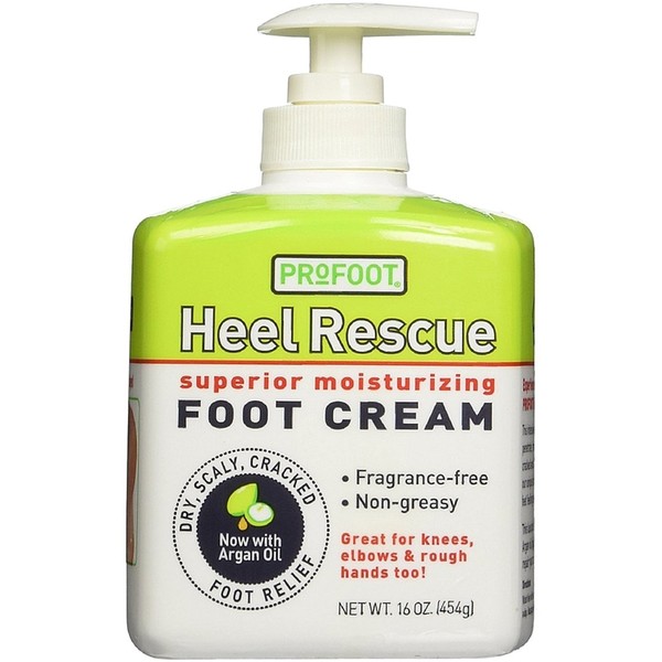 Profoot Care Heel Rescue Superior Moisturizing Foot Cream, 16 Oz (Pack of 2)