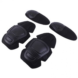 G2G3 Type Frog Suit with Knee and Elbow Pads for Outdoor Camouflage Khaki Knee Pads 10ea