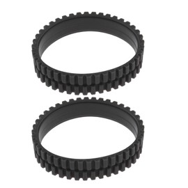 Create idea 2Pcs Anti Slip Wheel Tires Skin Replacement Compatible with Eufy RoboVac 11S/ 11S MAX/ 15T/ 30/ 30C/ 15C/ 15C MAX Anti-wear Tyre Skins