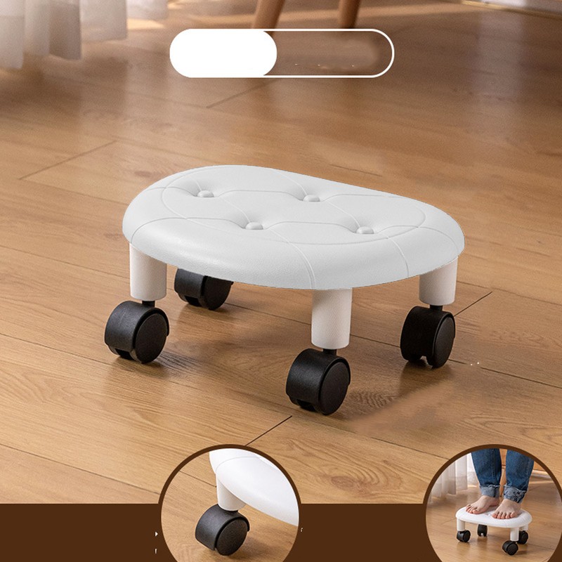 Low Roller Seating PU Surface Plastic Structure Movable Universal Wheels