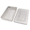 OdontoMed2011® 30x20x5 cm Instruments Box Stainless Steel Holloware Tray Box
