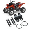 BSBSDJB For Banshee YFZ350 1987-2006 Exhaust Muffler Pipe Springs Stays