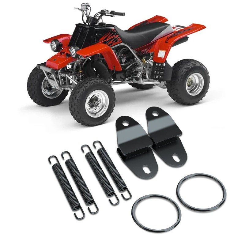 BSBSDJB For Banshee YFZ350 1987-2006 Exhaust Muffler Pipe Springs Stays