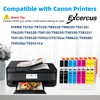 EXCERCUS 8 Pack CLI-281Ink Cartridge Replacement for Canon CLI-281XXL Use