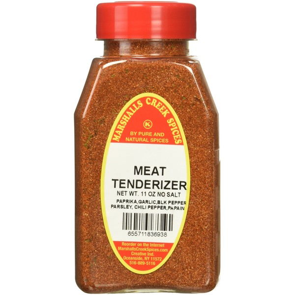Marshall’s Creek Spices Kosher No Salt, Seasoned Meat Tenderizer, 11 Ounce