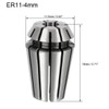 sourcing map ER11 4mm Spring Collet Chuck for CNC Engraving