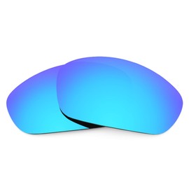 Revant Replacement Lenses for Oakley Straight Jacket (2007) sunglasses, UV Protection, Anti-Scratch and Impact Resistant, Polarized Ice Blue Mirrorshield