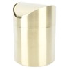 Mini Countertop Trash Can, Stainless Steel Desktop Trash Cans Swing