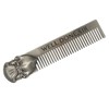 FOMIYES Stainless Steel Fine Tooth Hair Comb for Men Dandruff