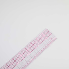 DIHAN #B95 18" 45cm Metric-inch 8ths Multifunction Garment Ruler Grading Ruler Sewing Ruler Quilting Ruler Tailor Ruler