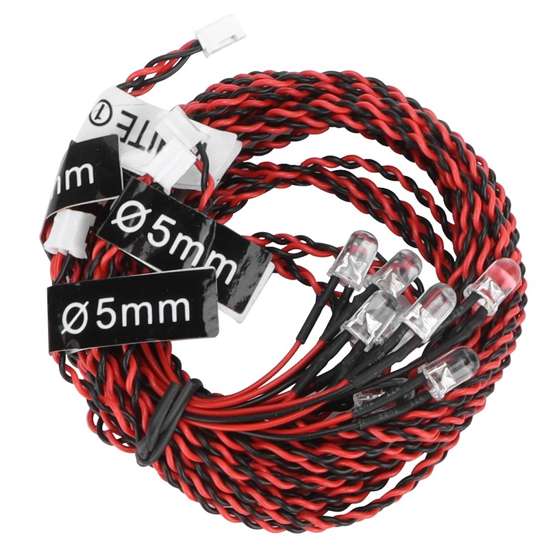 01 02 015 LED Light Kit, RC Airplane Flash RC