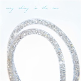 JJiaoLinin ID Card Holder Lanyard, Rhinestone Lanyard Id Badge Strap Decorative Bling Crystal Lanyard Strap with Metal Clasp Rhinestone Neck Lanyard for Women White